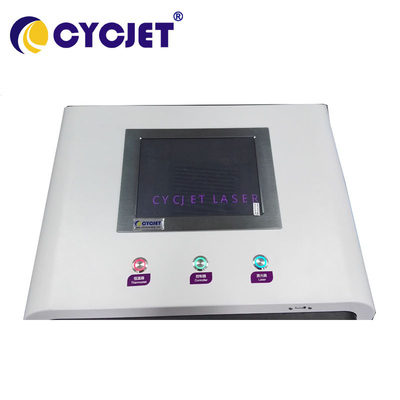 110mm Printing LU5F Laser Coding Machine CYCJET For Online HDPE PP Pipe Printing