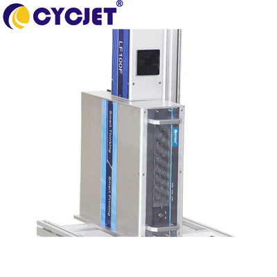 CYCJET LF100F Fiber Fly Laser Marking Machine For Metal / Pipes 100W