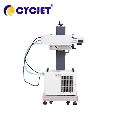 CYCJET Industry Fly Fiber Laser Marking Machine LG Printer 3W