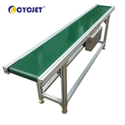 CYCJET Inkjet Printer Conveyor Belt Machine Stainless Steel Rubber Conveyor Belts