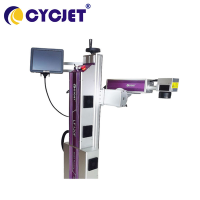 CYCJET Máy mã hóa laser sợi công nghiệp cho in ống PVC đen