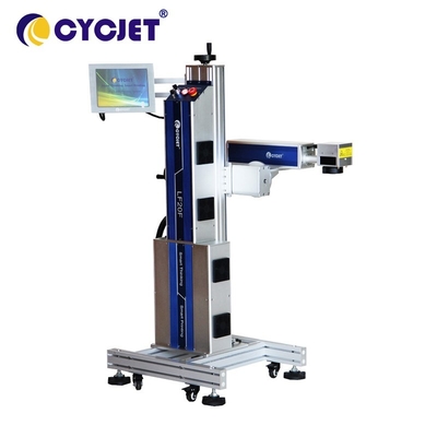 Máy khắc laser kim loại 10 Watt Máy in laser sợi quang LF20F